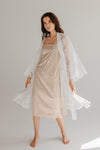 Melodie Lace Robe in Ivory